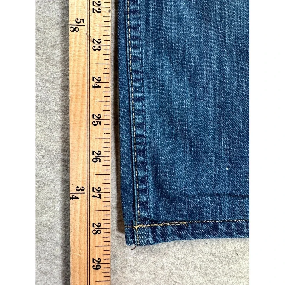 Levi's 501 Jeans Mens 40x34 Blue Denim Straight Leg Button Fly Grunge 501-0000